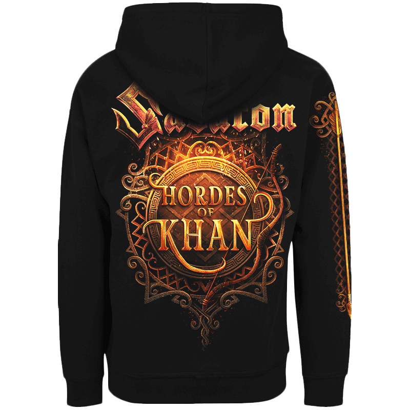 Hordes Of Khan Zip Hoodie