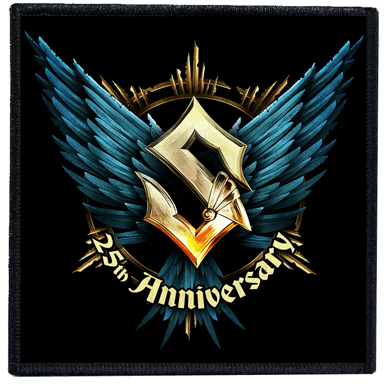 Blue Wings Anniversary Patch