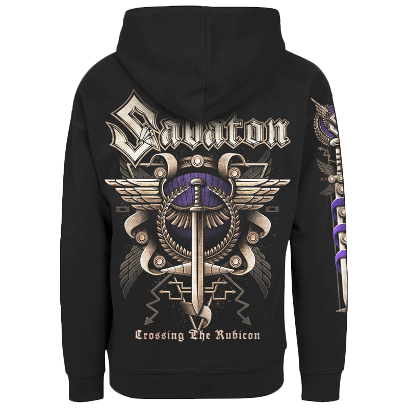 Crossing The Rubicon Zip Hoodie