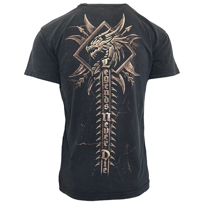 Dragon Spine Vintage T-shirt