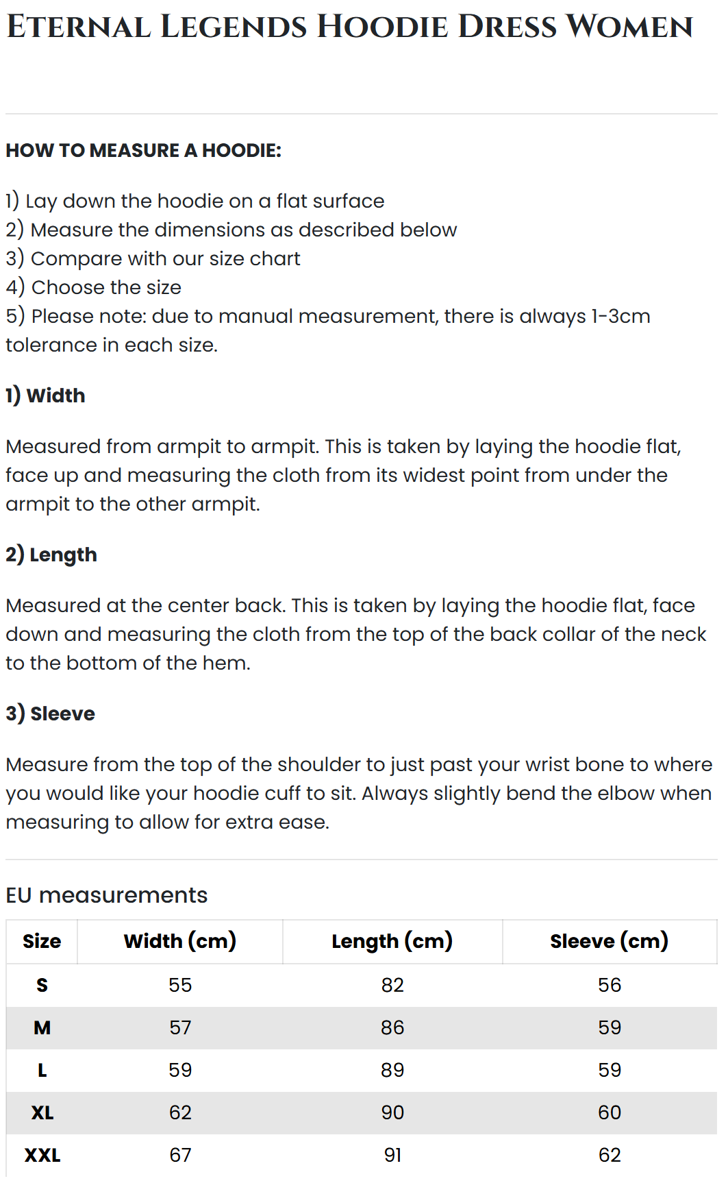 Eternal Legends Hoodie Dress Women