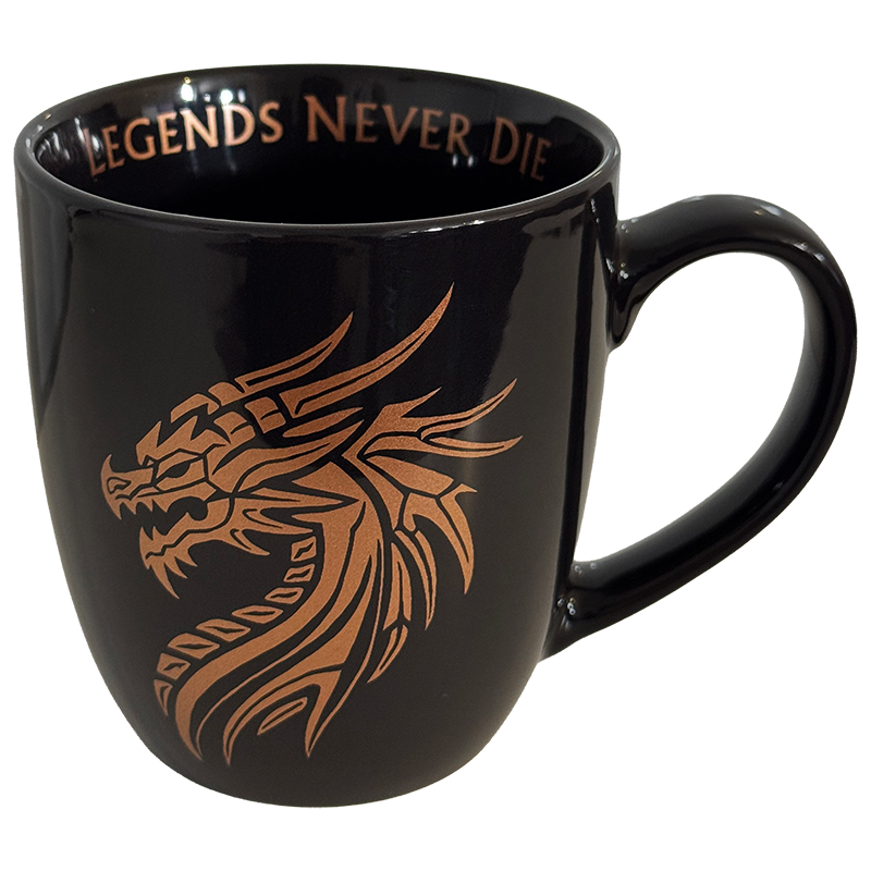 Legends Never Die Mug