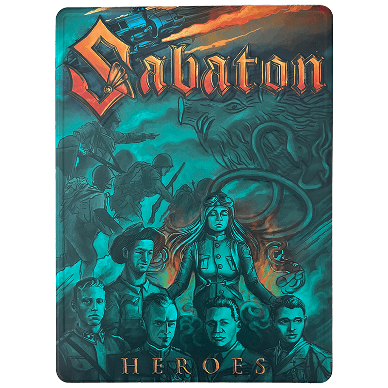 Limited Heroes Metal Sign