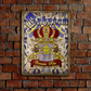 Limited Carolus Rex Metal Sign