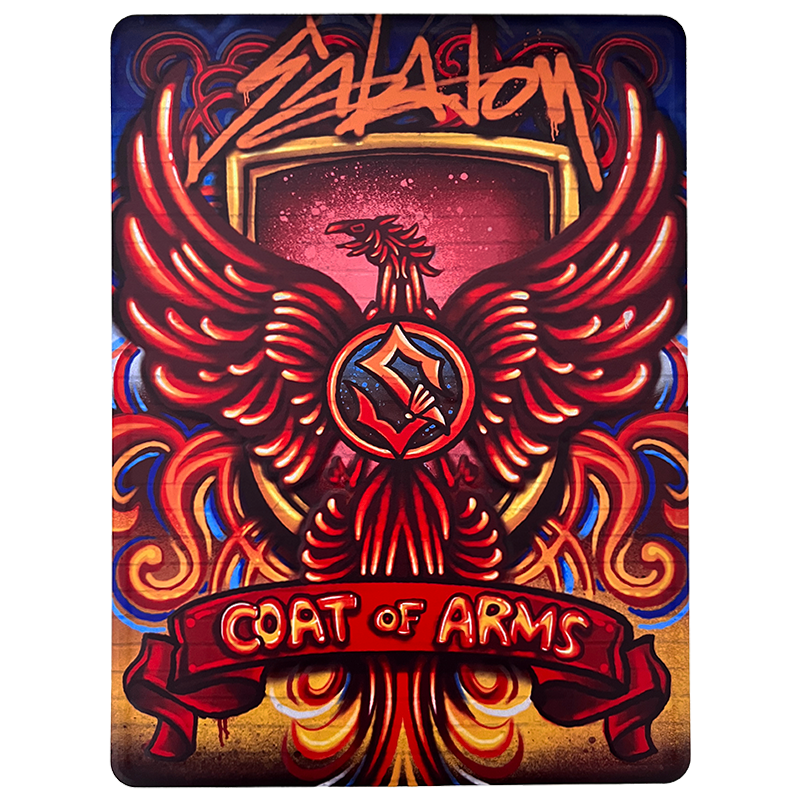 Limited Coat Of Arms Metal Sign