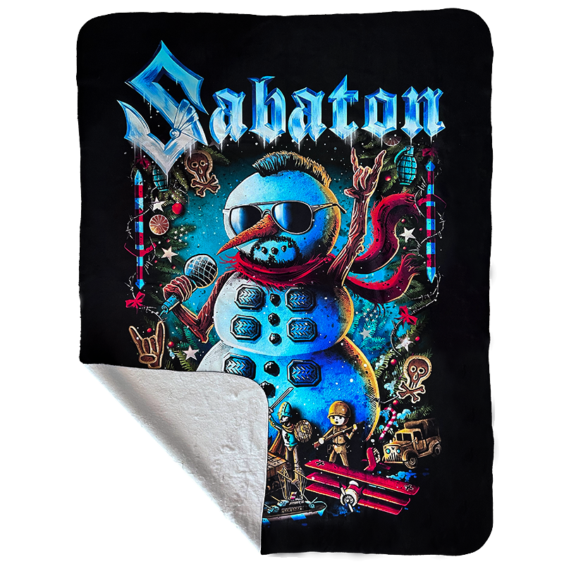 Sabaton All The Way X-mas Blanket