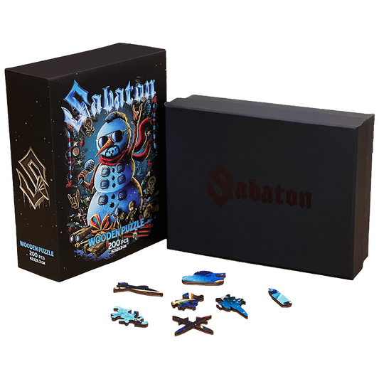 Sabaton All The Way X-mas Wooden Puzzle