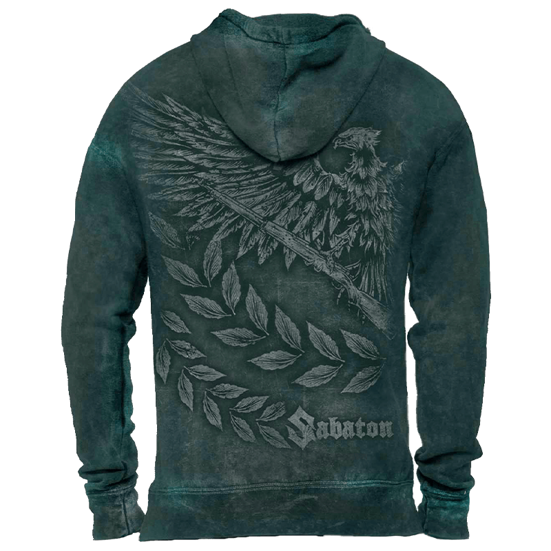 War And Peace Eagle Vintage Hoodie